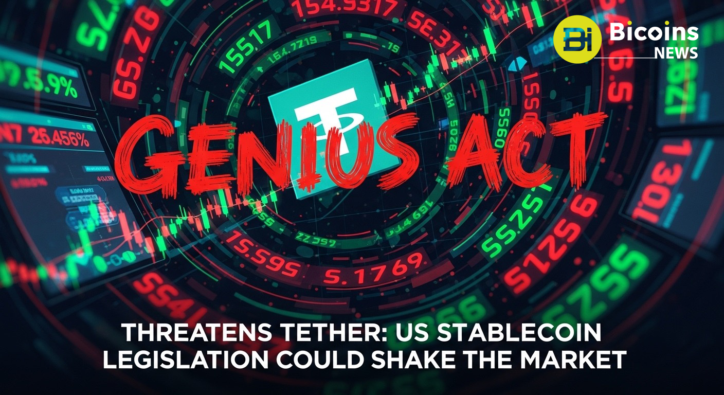 “Genius Act” Threatens Tether: US Stablecoin Legislation Could Shake the Market
