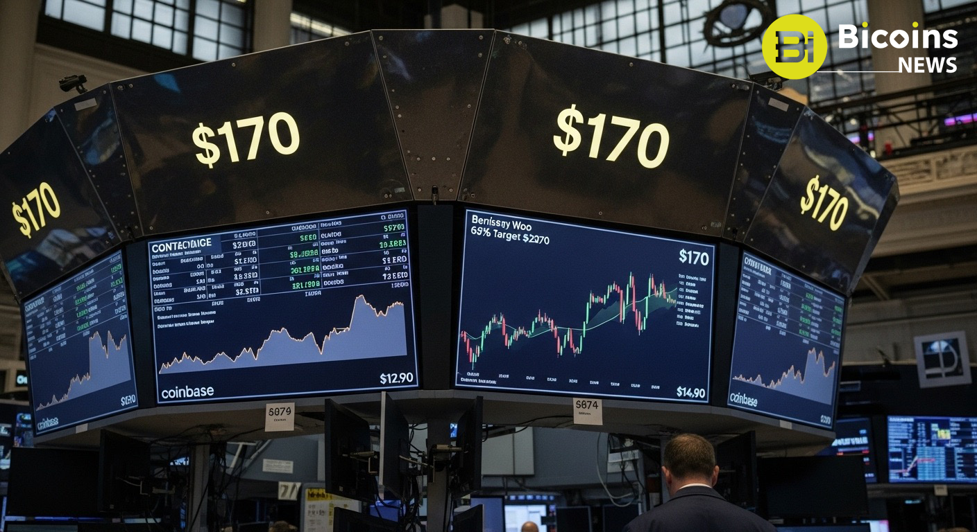 Coinbase Stock Surges After Bernstein Raises Price Target by 65%
