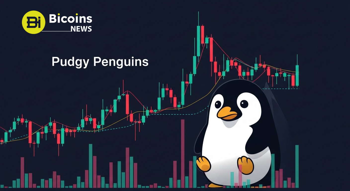 Pudgy Penguins Breaks Out With ETF Buzz, Targets $0.04006 on Strong Structure