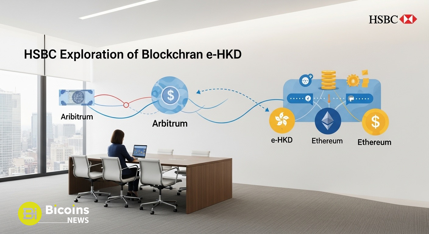 HSBC Explores e-HKD on Arbitrum, Ethereum & More
