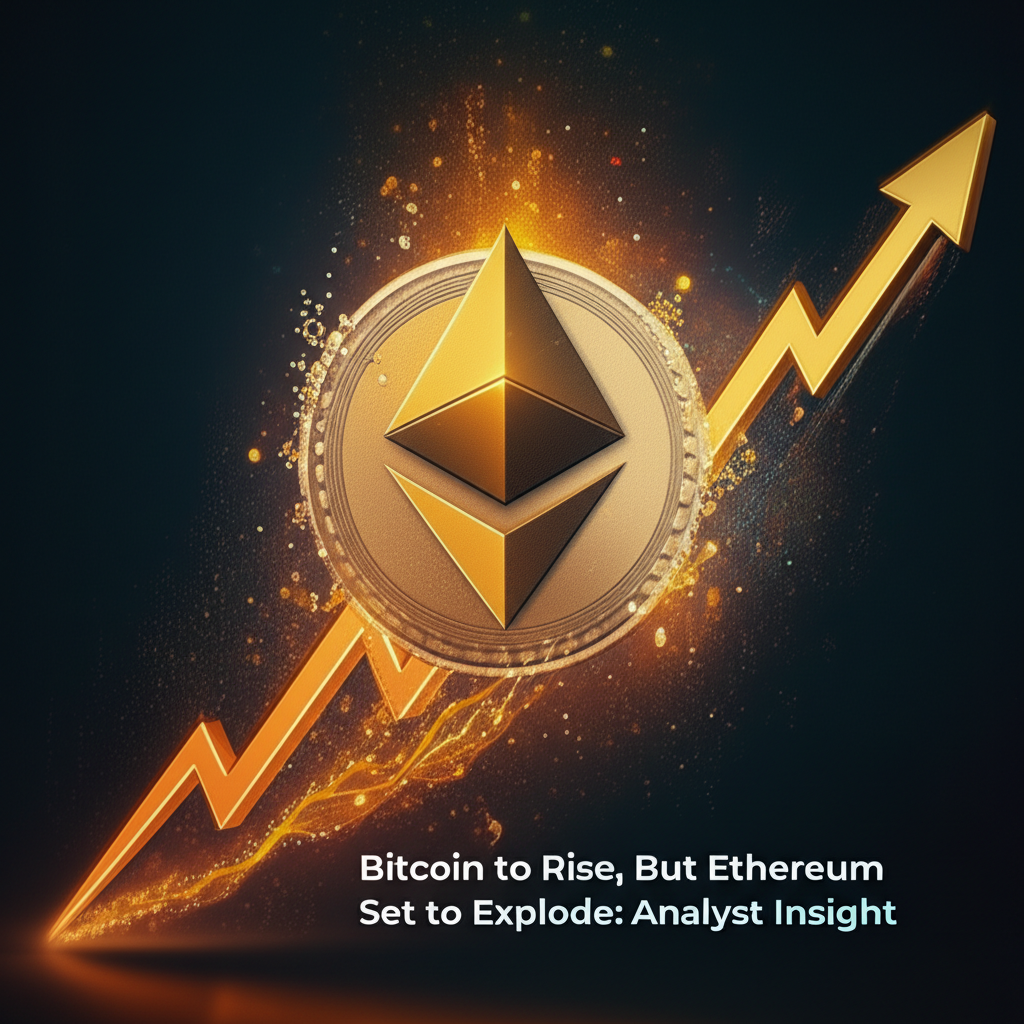 Bitcoin to Rise, But Ethereum Set to Explode: Analyst Insight