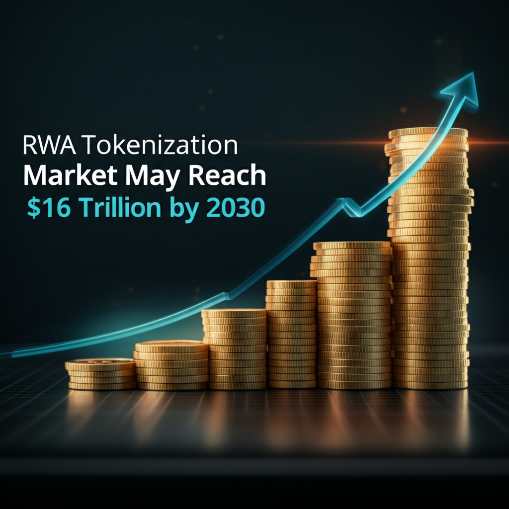 RWA Tokenization Market May Reach $16 Trillion by 2030
